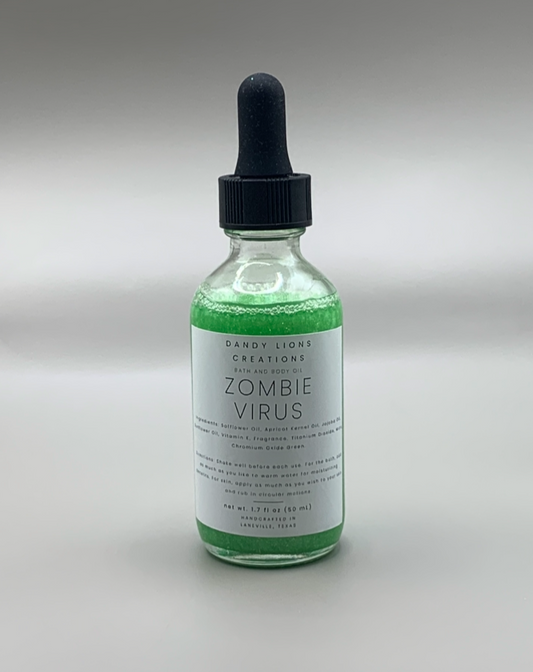 Zombie Virus bath & body oil