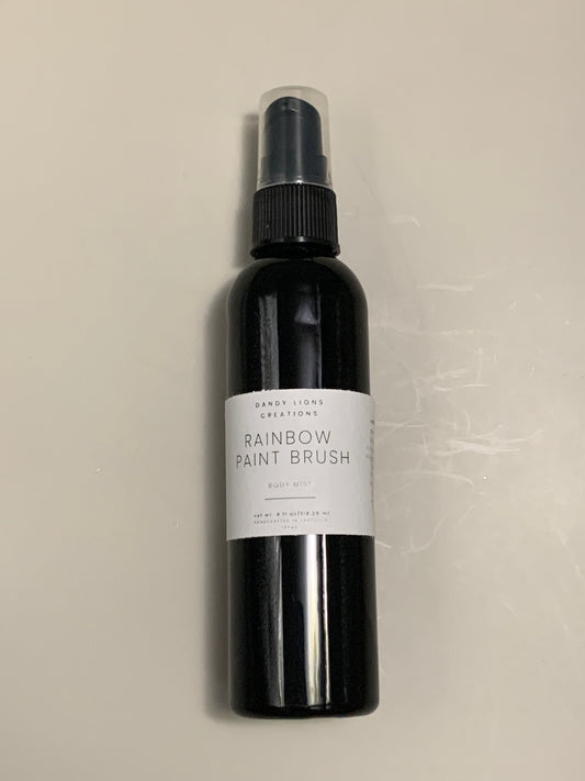 Rainbow Paint Brush body mist