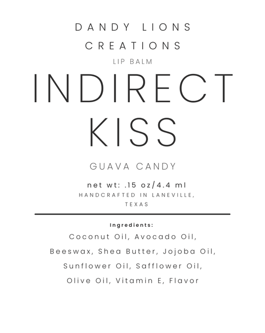 Indirect Kiss lip balm