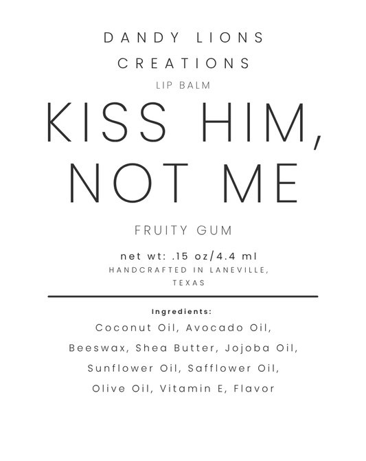 Kiss Him lip balm