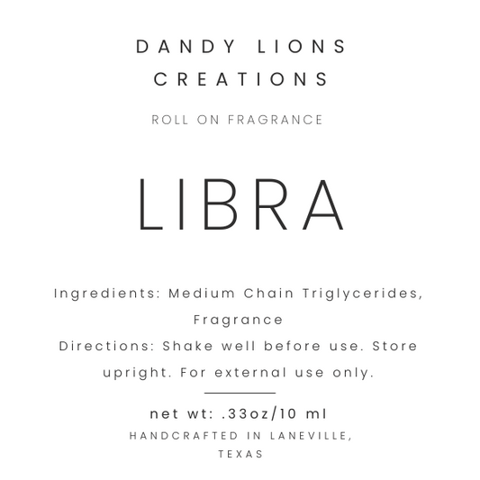 Libra roll on fragrance