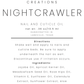 Crawler nail and cuticle oil