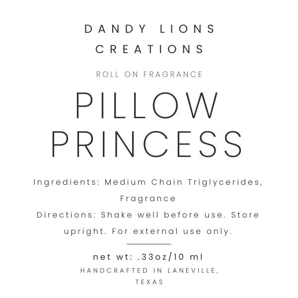 Pillow Princess roll on fragrance