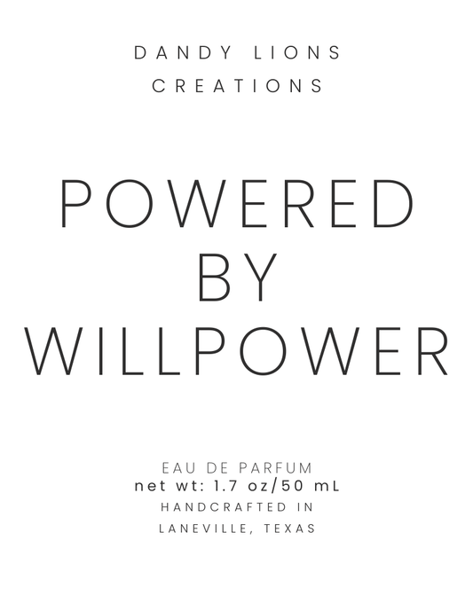 Willpower eau de parfum