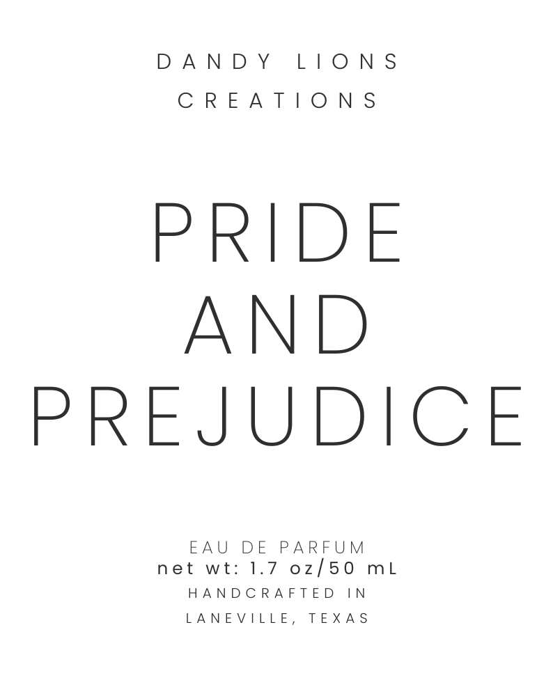 Pride and Prejudice eau de parfum