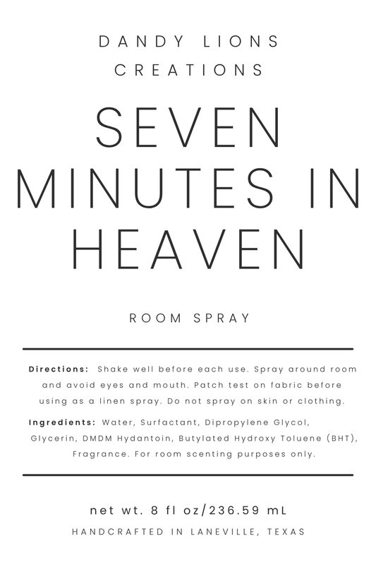 Seven Minutes In Heaven room spray