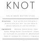 Knot solid body butter bar
