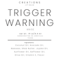 Trigger Warning lip balm