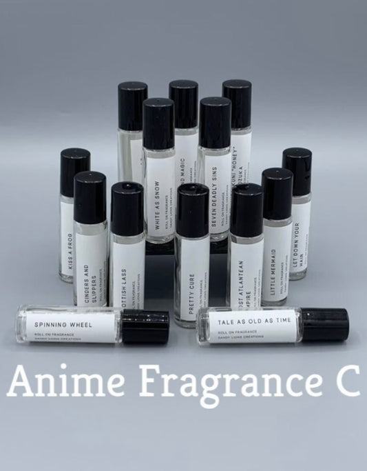Anime Fragrances C roll on fragrance collection