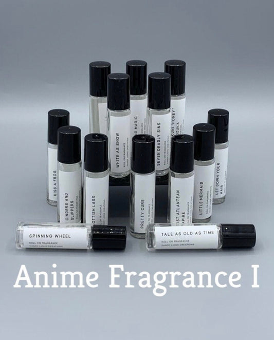 Anime Fragrances I roll on fragrance collection