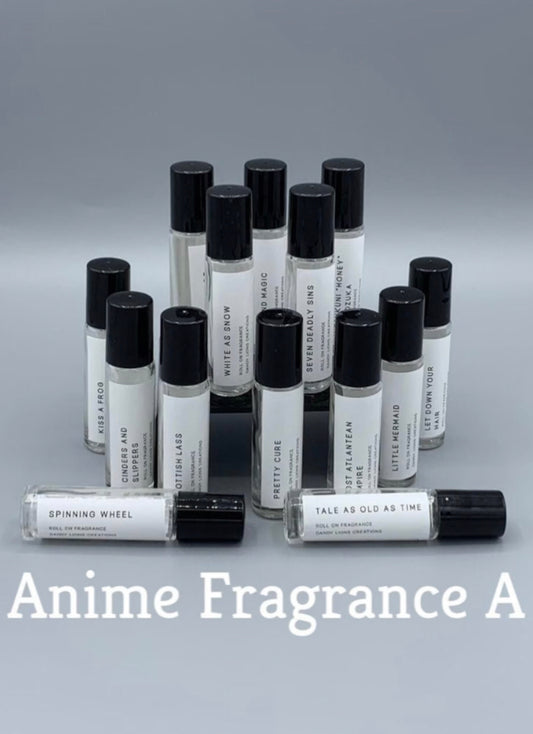 Anime Fragrances A roll on fragrance collection