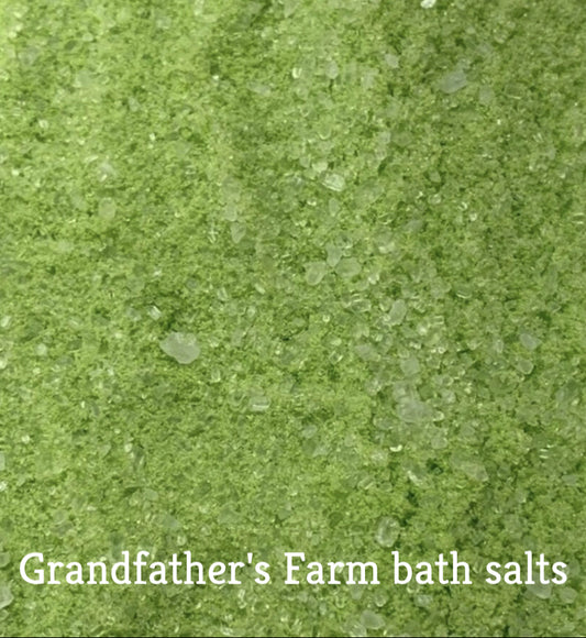 Grandfather’s Farm bath salts