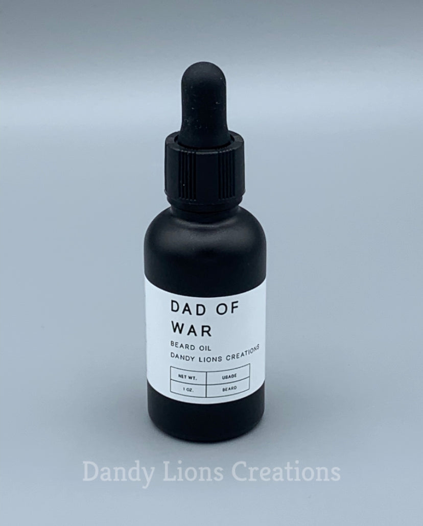 Dad of beard oil