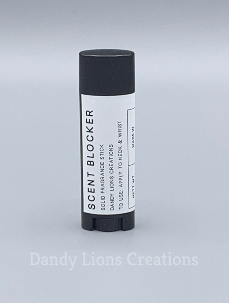 Sent Blockers Scent Blocker solid fragrance stick – Dandy Lions Creations
